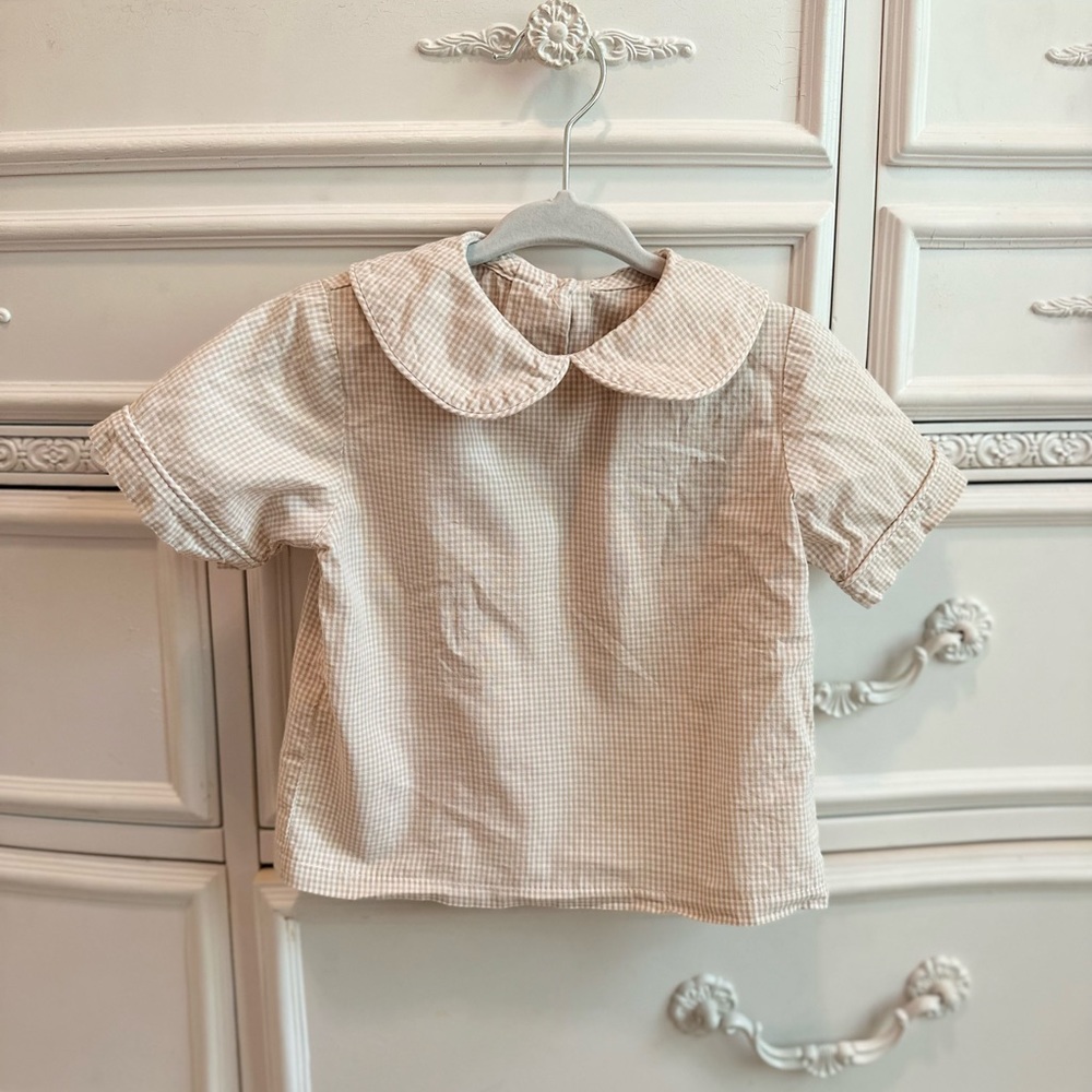 Gingham top